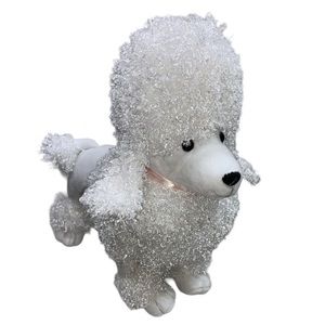 Woof Street Boutique white poodle plush 2008 Animal Adventure 11"